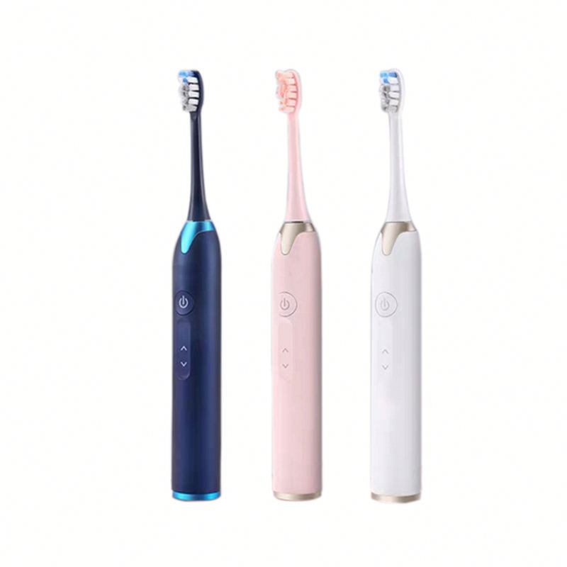 Electronic Toothbrush Portable Replaceable 3 Brush Head Oem Electric Toothbrush